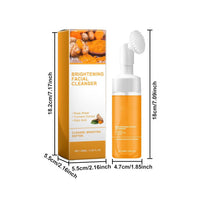 Luxenwell Kojic Acid Face Wash,Turmeric Facial Cleanser, Turmeric Foaming Cleanser for All Skin Types