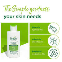 simple Kind To Skin Replenishing Rich Moisturiser Lotion 125 Ml | For All Day-Long Moisturisation | For Normal To Dry Skin