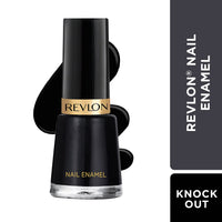 REVLON Nail Enamel & Nail Enamel Opaque Finish - Knock Out Combo, 8 Ml