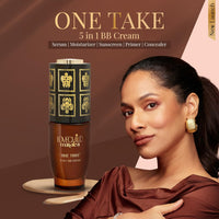 LoveChild Masaba One Take 5 in 1 BB Cream For Light Skin Tone, Benefits of Serum, Primer, Moisturizer, Concealer & SPF 20 PA ++ Matte Finish All-in-One Tint for Flawless Skin, Badass Babe 30ml