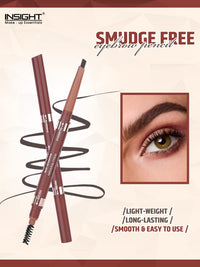 INSIGHT, Smudge Free Eyebrow Pencil, Brown, 1 count
