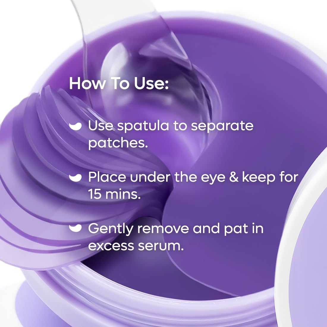 mCaffeine Black Tea Complex™ Anti Ageing Cooling Under Eye Patches with Vegan Collagen Peptide | Boosts Collagen by 80% | Eye Masks for Women and Men | Eye Patch Mask for Instant De-Puffing | 15 Pairs