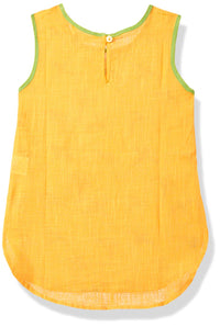 Zemyra Girl's  Cotton Regular Kurta