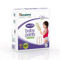 Himalaya Total Care Baby Pants Diapers, Extra Large, 74 Count & Himalaya Extra Moisturizing Baby Soap (75g, Buy 3 Get 1 Free)