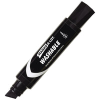 AVERY Marks A Lot Jumbo Washable Marker, Chisel Tip, 1 Black Marker, Great for Large Signs and Posters (24158) 1 Pack