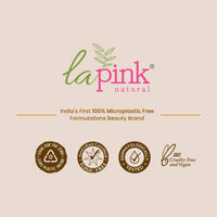 La Pink Ubtan Face Mask with White Haldi & Kesar | Reduces Blemish, Pigmentation, Dark Spot & Tan Removal | 100% Microplastic Free Formula | All Skin Types | 100g