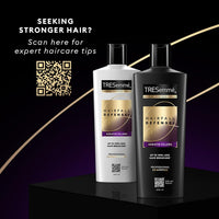 Tresemme Hair Fall Defence, Shampoo, 580ml, for Strong Hair, with Keratin Protein, Prevents Hairfall due to Breakage, Nourishes Dry Hair & Frizz, for Men & Women