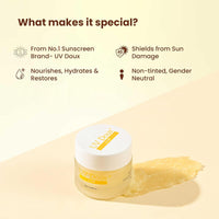 UV Doux Lip Lightening Balm with SPF 40 PA ++ | Enriched with Almond Oil, Olive Oil & Vitamin E | Restores Natural Lip Colour | Hydrates, Protects, Nourishes | Expert Care, Dermatologically Approved , 8gm