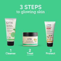 CITTA Cica Face Scrub For Tan & Dead Cells Removal | India’s 1st Frosted Texture Scrub For Oily & Sensitive Skin | 3 Benefits In One | Gently Exfoliates Skin, De-tans, & Restores Barrier | For Men & Women | Non-Drying | Centella Asiatica For Rejuvenation