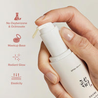 [Beauty of Joseon] Ginseng Moist Sun Serum SPF 50+ PA++++ (50ml) | Lightweight Sunscreen with Anti-wrinkle, Brghtening & UV Protection, Non-Sticky, Low Irritation for All Skin Type