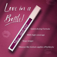 Oliva Liquid Lipstick, 12HR Long-lasting Matte Lipstick, Non Transfer, High Coverage, Water & Smudge Proof, Light Weight & Cruelty-Free - 2ml (Plum Pop 12)