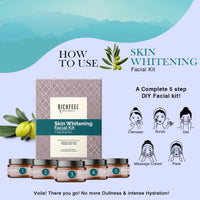 Richfeel Skin Whitening Facial Kit, 5gx50g