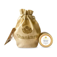 Shankara Gheesutrā Mango Lip Butter, Ayurvedic Lip Balm for Soothing Dry, Inflamed and Chapped Lips - Nourishment, Moisturizing and Hydration up to 12 Hours - 5 ml (Pack of 1)
