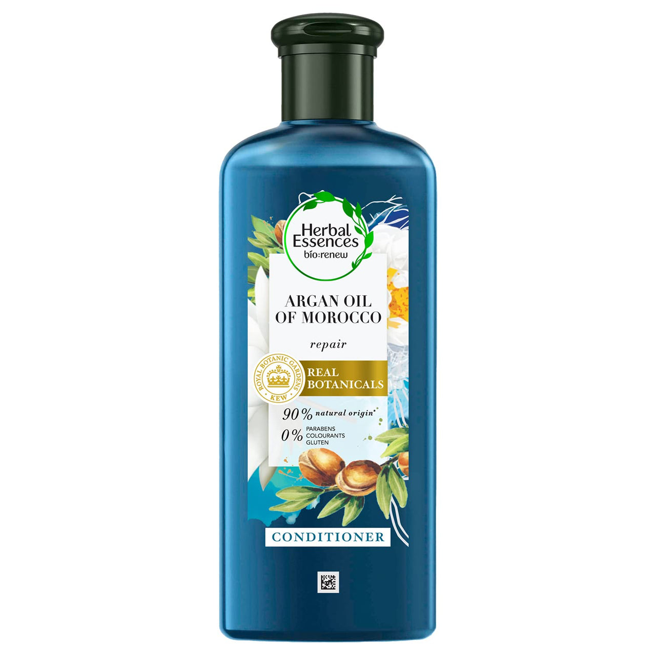 Herbal Essences bio:renew Argan Oil of Morocco CONDITIONER, 400ml & Herbal Essences Argan Oil of Morocco CONDITIONER- For Hair Repair and No Frizz- No Paraben, No Colorants, 240 ML