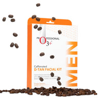O3+ Caffeinated D-Tan Facial Kit for intensive whitening remove dirt toxins oil and sweat single session for All Skin Types & O3+ D-Tan Radiance Face Wash 60gm (Combo Pack)