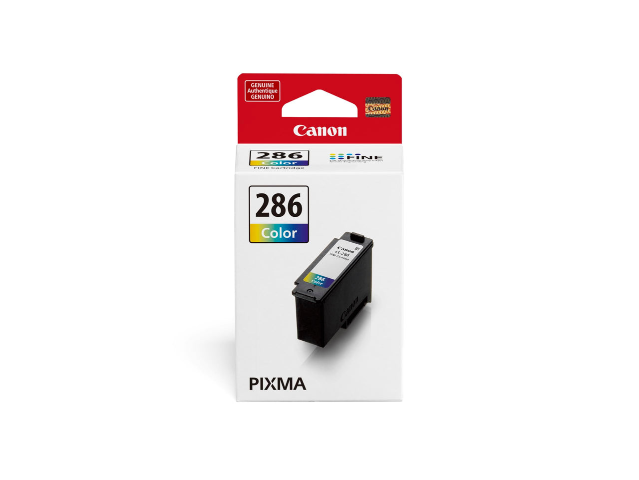 Canon Genuine Ink CL-286 Color Cartridge, Standard