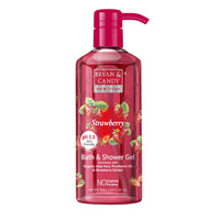 Bryan & Candy Shower Gel with Aloe Vera. Gentle, Moisturizing Body Wash for Soft, Supple Skin (Strawberry Shower Gel, 500ml)