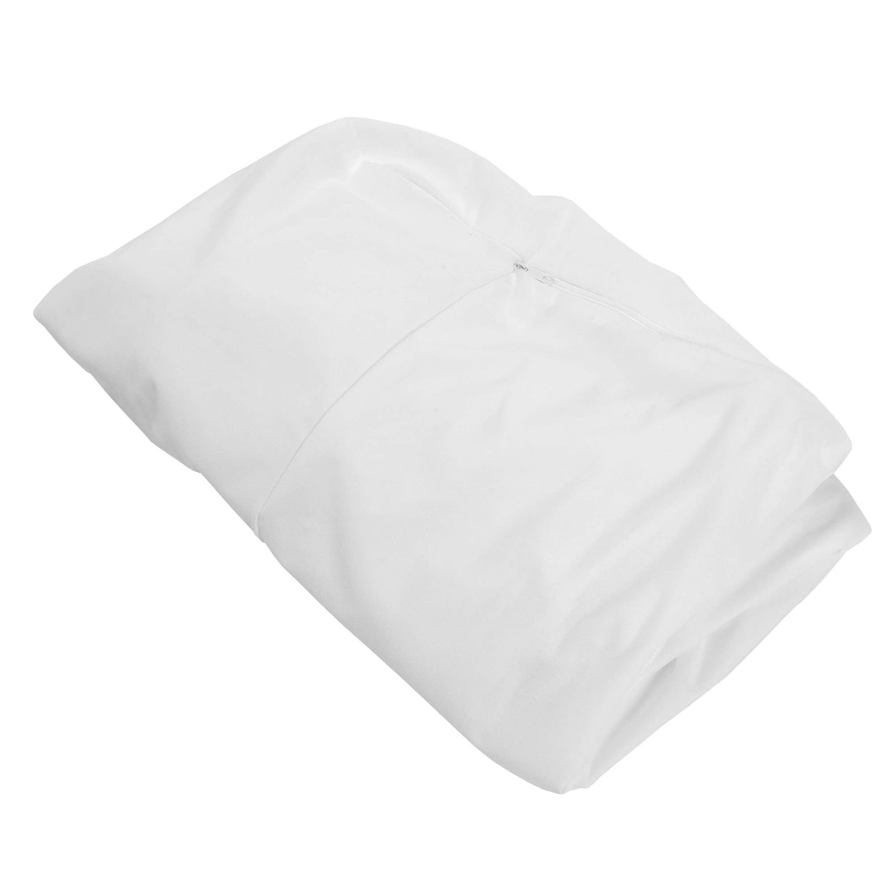 Furhaven Dog Bed Liner Water-Resistant Contour Luxe Lounger Foam Mattress Protector Cover - White, Giant 58.0"L x 42.0"W x 0.3"Th Water-Resistant Liner Only