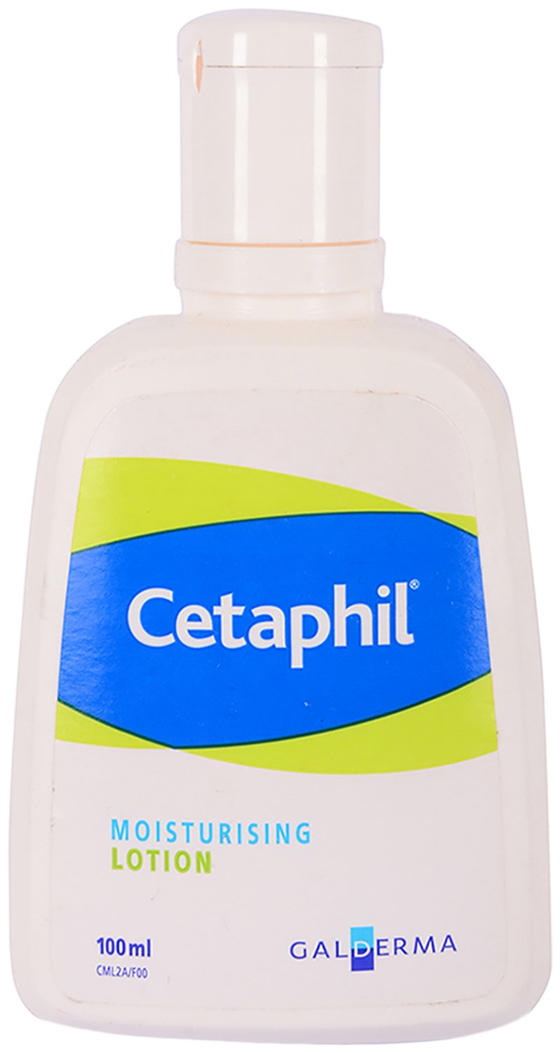 Cetaphil Moisturizing Lotion, 100ml and Cetaphil Cleansing And Moisturising Syndet Bar, 75g
