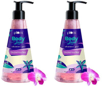Plum BodyLovin' Orchid-You-Not Shower Gel | SLS-Free Body Wash For Women | Long Lasting Fresh Floral Fragrance | Aloe-Infused Nourishing Body Cleanser For Soft & Smooth Skin (240 ml) (Pack of 2)