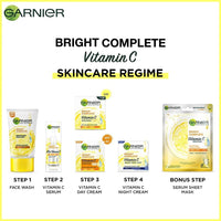 Garnier Skin Naturals, Face Product Pack, Cleansing & Brightening, Bright Complete, 2 items, 195g