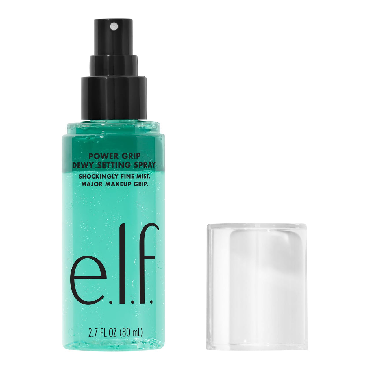 e.l.f. Power Grip Dewy Setting Spray,Ultra Fine Mist Made With Hyaluronic Acid,Grips Makeup For A Hydrated,Dewy Finish,Vegan & Cruelty-Free,1