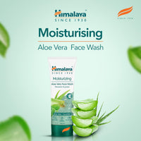 Himalaya Moisturizing Aloe Vera Face Wash 200ML (Pack of 2)