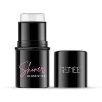 RENEE Shiner Face Gloss Stick | Gives Instant Glossy Shine | Hydrates & Moisturizes | Non-Sticky | Lightweight Formula | Offers Soft Skin | Enriched with Vitamin E, Sunflower Seed & Coconut Oil | 5gm