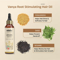 Vedix Customised Ayurvedic Hair Care Combo for Dry- Frizzy Hair & Dry Scalp | 6 Product Combo