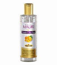 Khadi Mauri Herbal Vitamin C Face Wash With Powerful Cleanser, Brightens Complexion, Boosts Skin Tone, 210 Ml