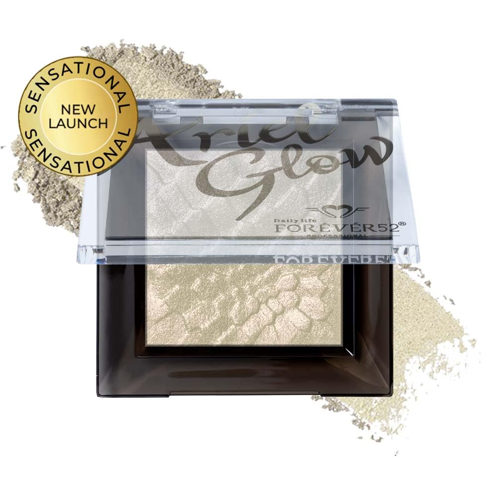 Daily Life Forever52 Sensational Ariel Glow Highlighter | Illuminating Smooth Glow | Waterproof & Long-Lasting | Lightweight Formula | Multi-Dimensional Radiance for All Skin Tones (Ambient, 6g)