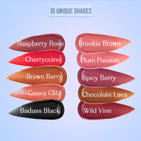 LoveChild Masaba Lip Gelato Tinted Lip Oil | Hydrating, Luminous finish |With Vitamin E, Jojoba oil, Hyaluronic Acid & Shea Butter, Passion Plum, 5ml