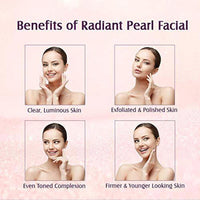 Lotus Herbals Radiant Pearl Cellular 1 Facial Kit | For Deep Cleaning | With Pearl Extracts & Green Tea | 37g