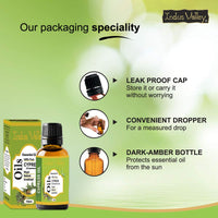 Indus Valley 100% Pure Natural & Organic, Undiluted Cypress Essential Oil with Glass Dropper for Skin, Hair Care -15ml