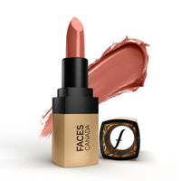 FACES CANADA Comfy Matte Velvet Touch Lipstick - Rose Macaron 09, 4.2g | Velvety Matte Finish | 8HR Longstay | Intense Colour | Hydrating Lips | Smooth Application
