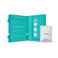 O3+ Sea White Brightening Facial Kit With Peel Off Mask Suitable (45g, Single Use Facial Kit) & O3+ Caffeine Bomb Anti Dark Circle Eye Patch & Eye D Tan (single use only) 5G Combo