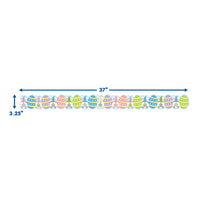 Eureka Easter Gnomes Extra Wide Decorative Classroom and Bulletin Board Trim for Teachers, 3.25