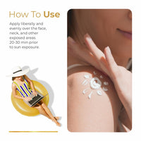 UV Doux Gold Sunscreen Gel For Anti Ageing with Sun Protection | SPF 50 and PA+++ Broad Spectrum | Enriched with Anti-oxidants like Vit C & E | Matte Finish | Water Resistant & Non-Greasy | 50gm