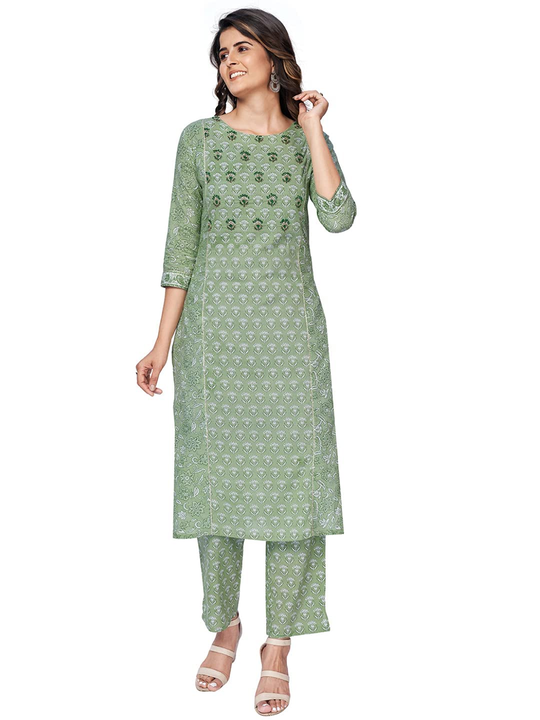 Vbuyz Women Kurta, Pant & Dupatta 3XL