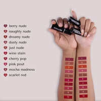 BELLAVITA Comfort Matte Bullet Lipstick| Intense Colour| Creamy Matte Finish| Intense Moisturisation| Smooth Glide| Lipsticks for Women| 4 Hr Stay, Mocha Madness, 4.2 gm