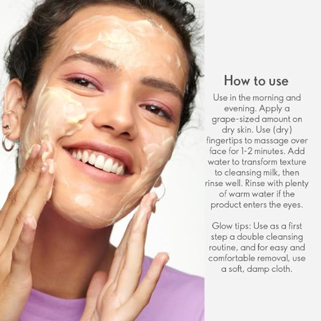 Oriflame WAUNT Level Up Butter Cleanser | Melts Make-Up & Dirt | Deeply Cleanses & Hydrates | Balm-to-Oil Make-Up Remover| Non-Greasy Finish | Dermatologically & Ophthalmologically Tested | 150 ml