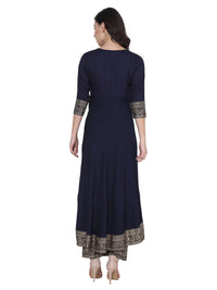 VASTRAMANIAA Women's  Rayon Kurta Palazzo Ethnic Set