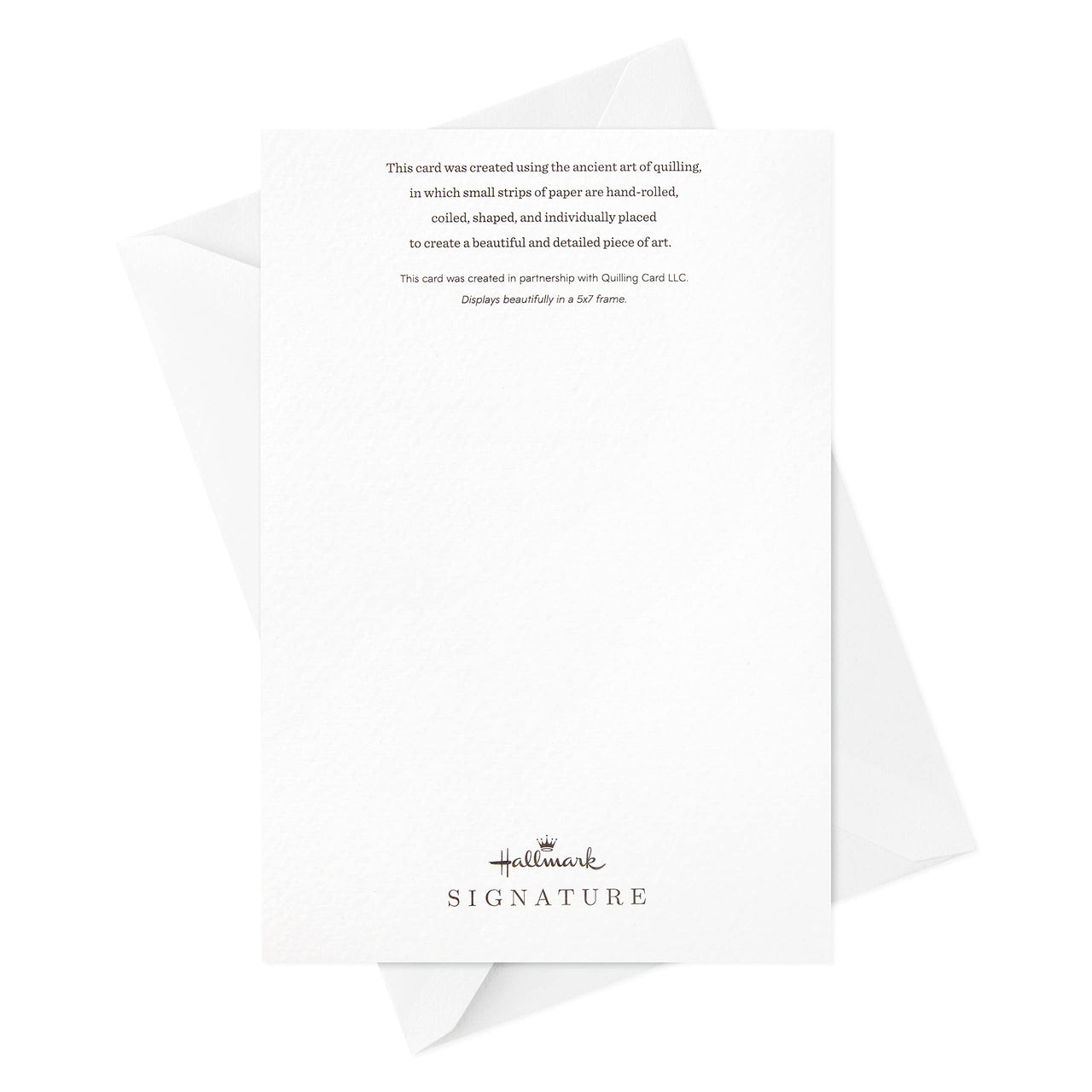 Hallmark Signature Baby Shower Card for New Parents (Quilled Rainbow) Welcome New Baby, Congratulations, Gender Reveal Quilled Rainbow