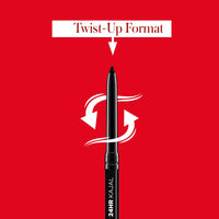 REVLON 24 Hr Kajal, Matte Finish Stick, 0.35G - Intense Black