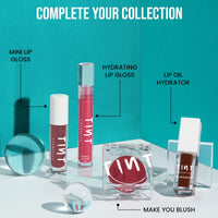 Tint Cosmetics 6ml Mauve Pink Soft Natural Instant Hydrate Lip Oil For Dry & Chapped Lips, Light Weight, Long Lasting, Non Sticky, Moisturization & Nourishment For Girls & Women (Dawn)