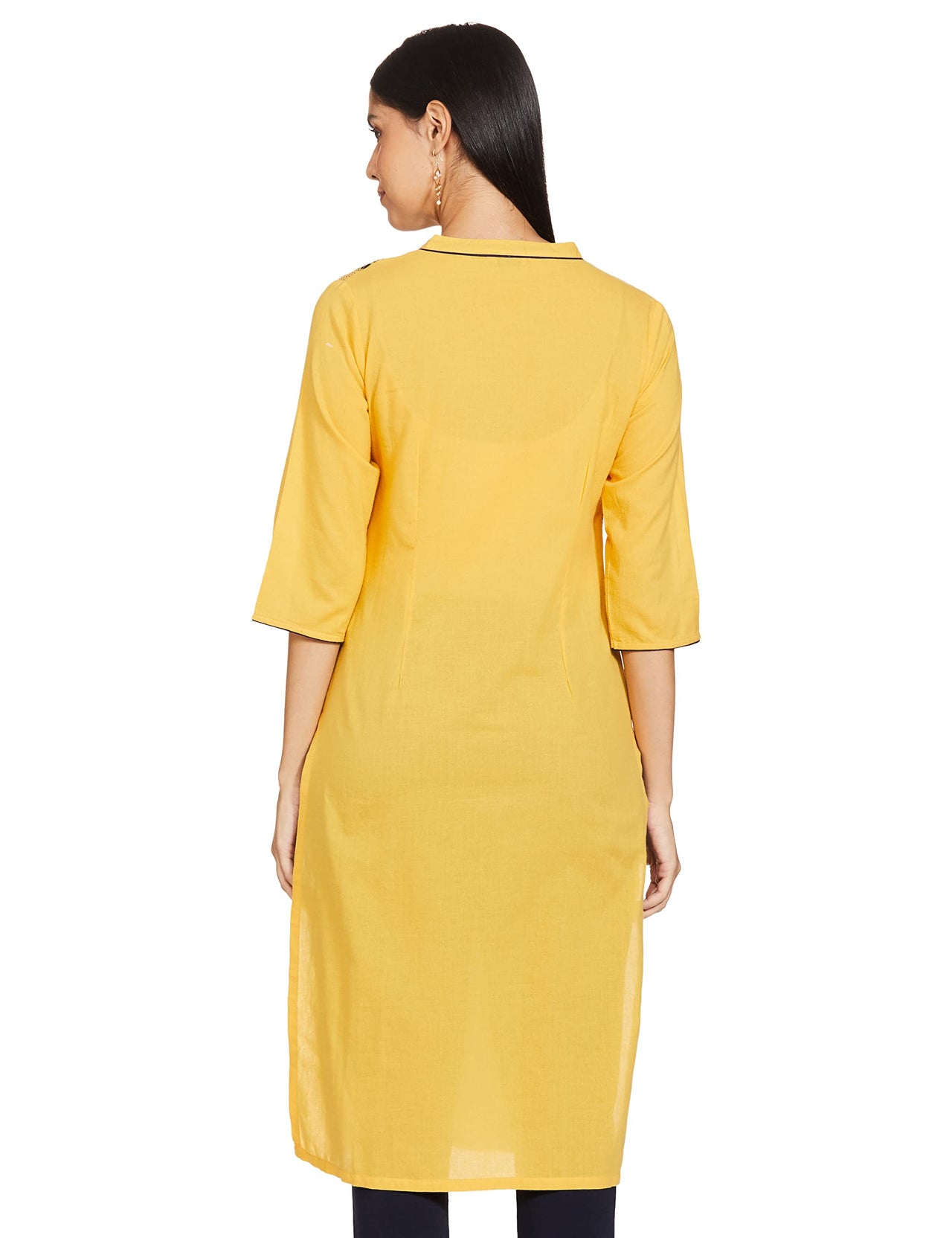 Aurelia Women's  Rayon Straight Kurta