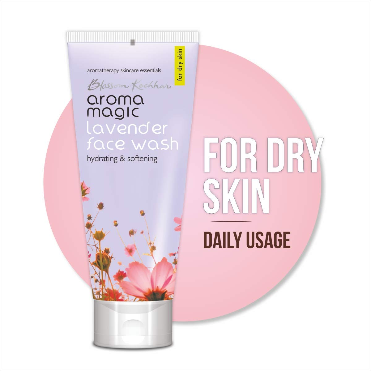 Aroma Magic Face Wash 100 ml (Lavender) & Aroma Magic Almond Moisturishing Lotion, 200ml