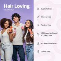 MANETAIN Washday Bundle | Moisturizing Shampoo 100ml , Multipurpose Conditioner 100gm , Volume Gel 100ml & Curl Cream 100ml | Hydrating, Anti-Frizz, Curl-Enhancing for Curly, Wavy Hair | Protein/Moisture Balanced | Vegan, No Sulfates or Silicones