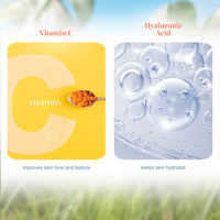 VLCC Vitamin C Clay Mask - 100g | Restorative Clay Mask with Vitamin C & Hyaluronic Acid | Replenishes Skin, Calms Inflammation & Evens Skin Tone | Brightening & Soothing Clay Mask.