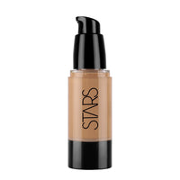 Stars Cosmetics Micro Foundation Liquid Matte Finish Professional Light Weight natural Dewy Finish HD Flawless skin hydrated Long Lasting Full Coverage Face Make Up For Skin Type (Indian Dusky 30ml)